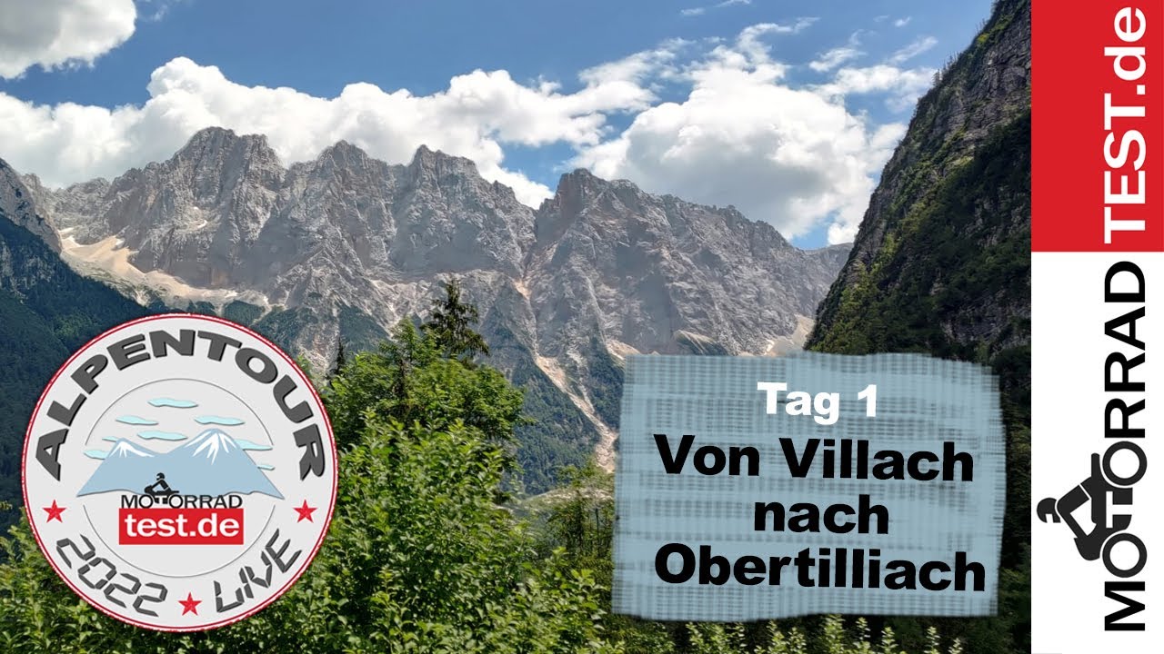 Alpentour 2022 | Tag 1: Von Villach nach Obertilliach