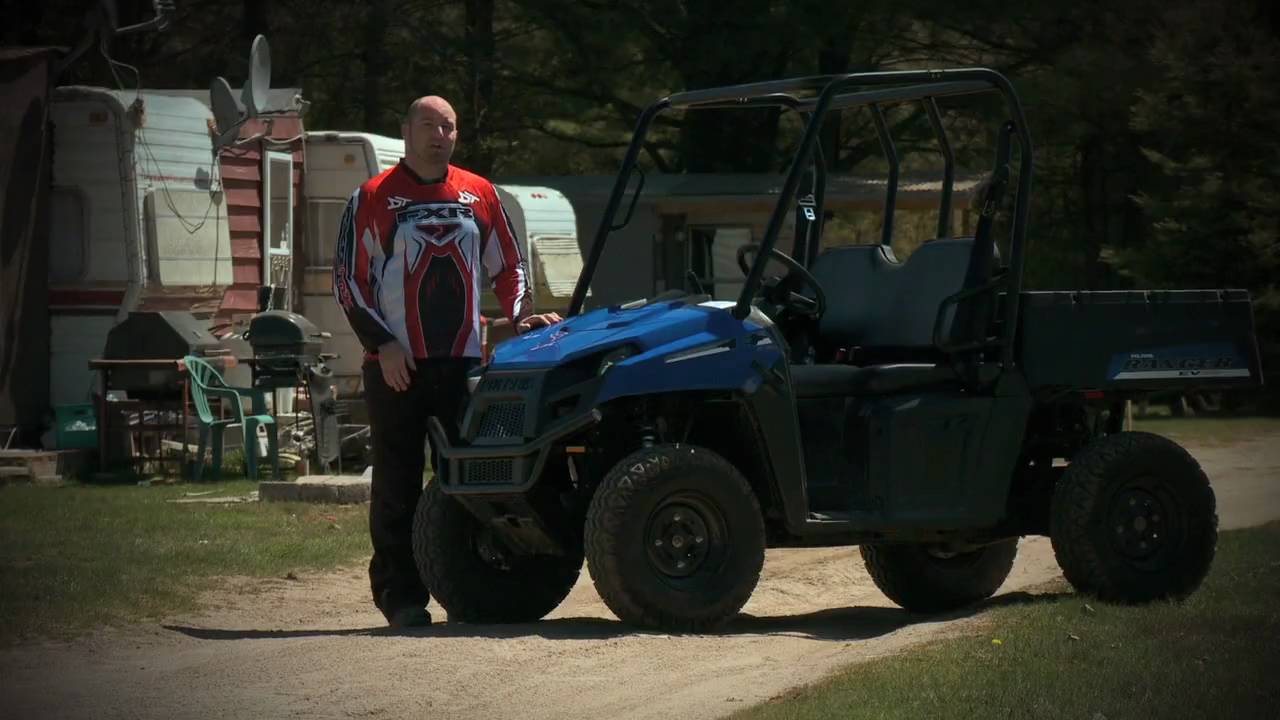 Dirt Trax Test Rides 2010 Polaris Ranger EV