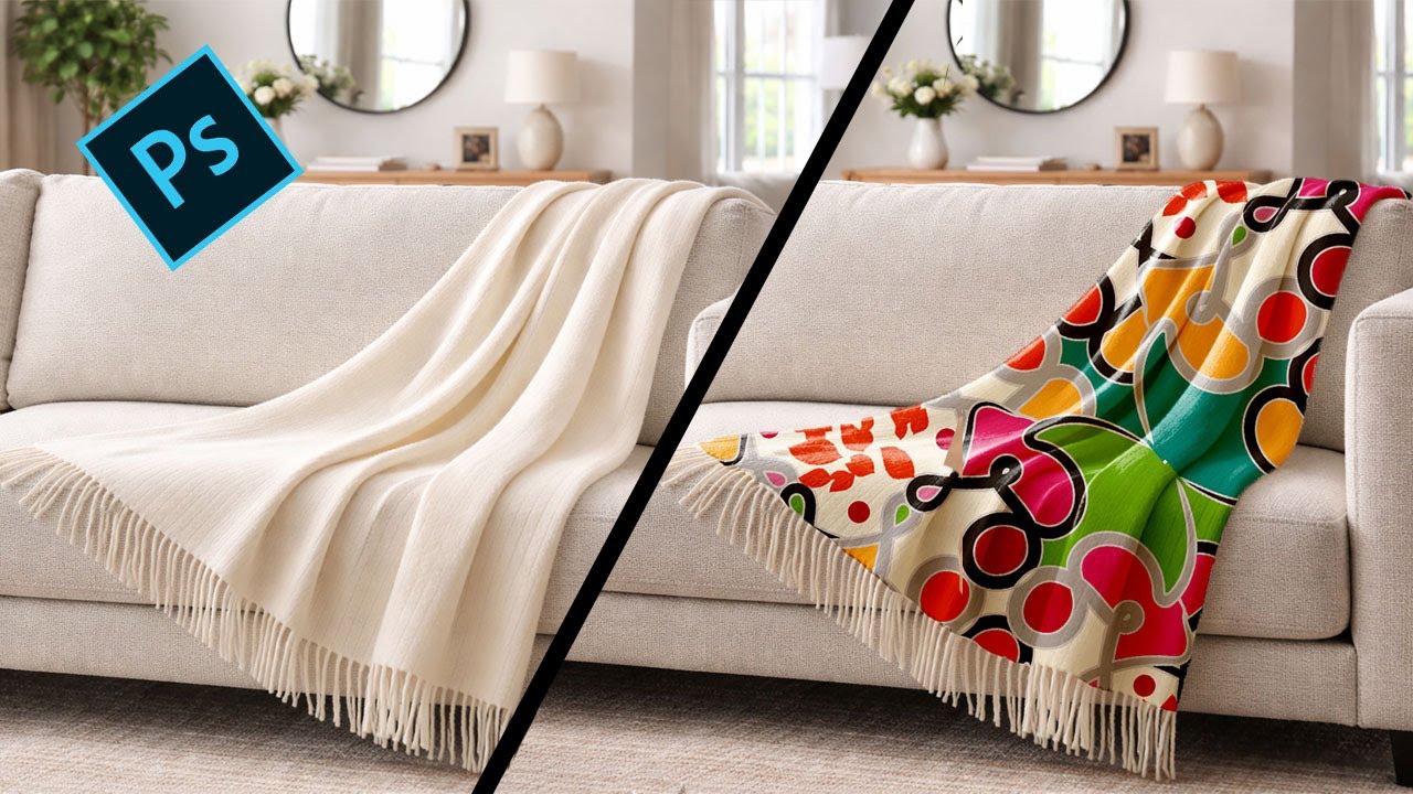 How to Create a Realistic Fabric Mockup in Photoshop | QuickFixup