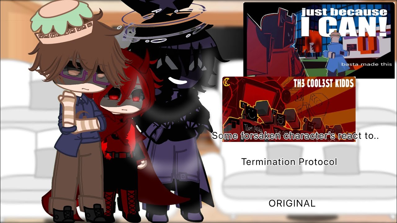 Some forsaken character&rsquo;s react to&hellip;Termination Protocol! |ORIGINAL| warnings in desc