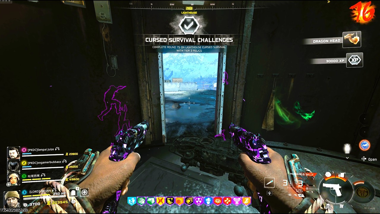 Unlocking Dragon head Weapon charm + All Cursed Survival weapon charms showcase (BO7 Zombies)