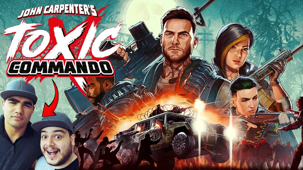 Jogando John Carpenters's Toxic Commando Com Meu Filho!! [ PC - Gameplay 4K ]