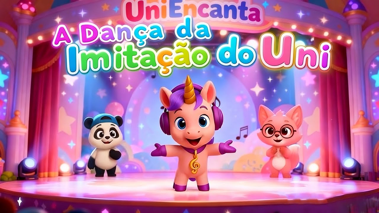 UniEncanta - A Dança da Imitação do Uni | Canal Infantil | Musiquinhas | Música Educativa