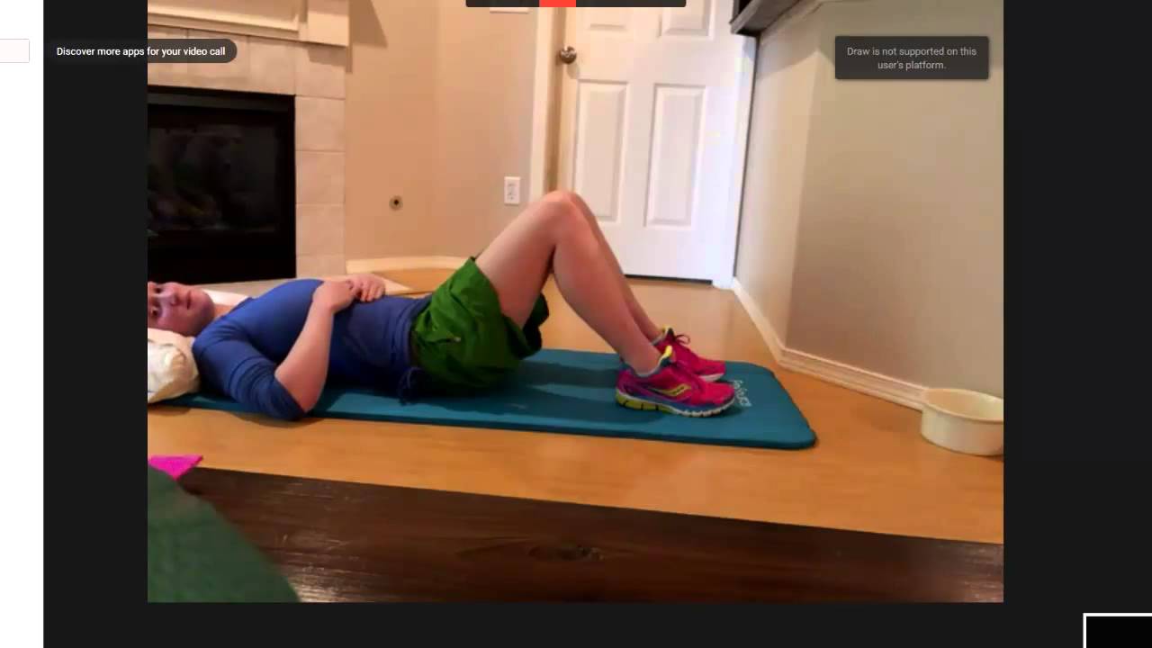 Hip Centering with Christy - An example of an online education session