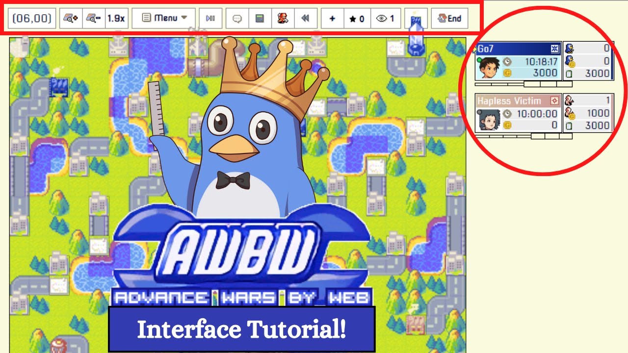 AWBW Interface Tutorial
