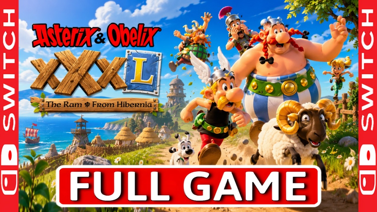 Asterix & Obelix XXXL The Ram from Hibernia - FULL GAME Walkthrough Longplay