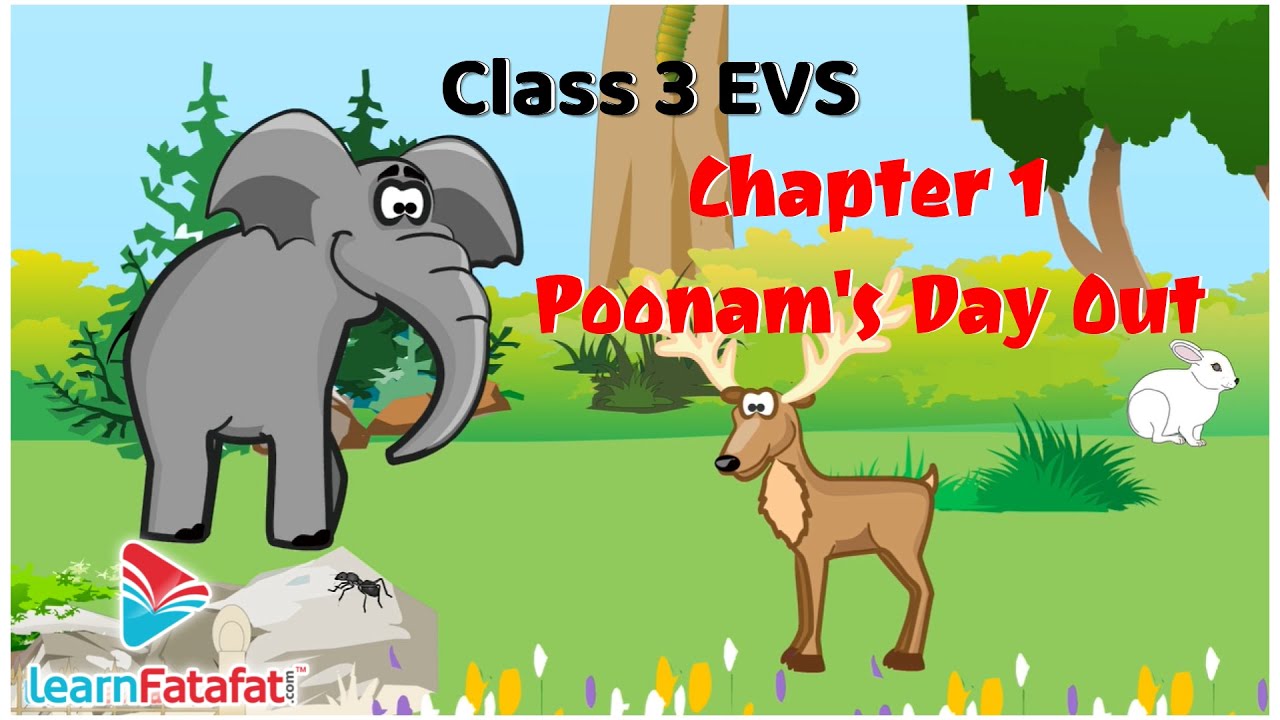 Class 3 Environmental Science Chapter 1 Poonam's Day Out - LearnFatafat