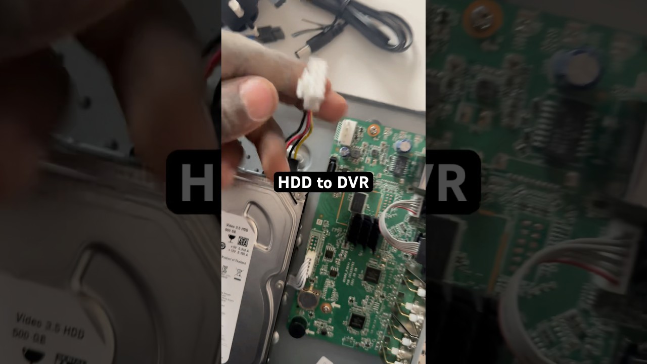 How To Connect Hard-drive To Hikvision DVR . 