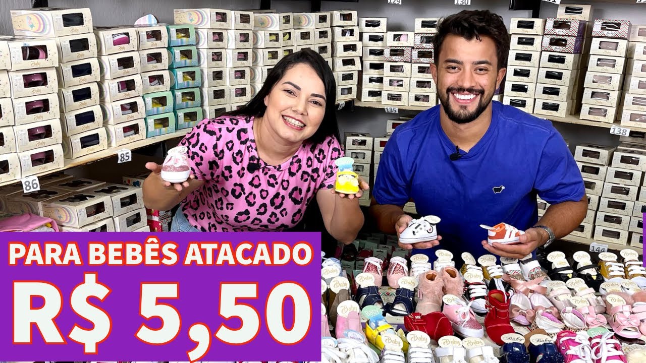 ROUPAS, SAPATINHOS E BODYS DE BEBÊ NO ATACADO