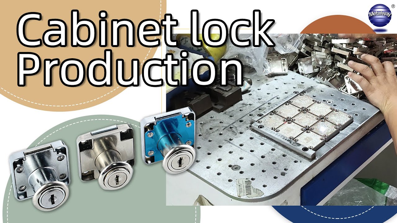 Drawer lock production line from METALWAY HARDWARE CHINA | Lock Manufacturing Process