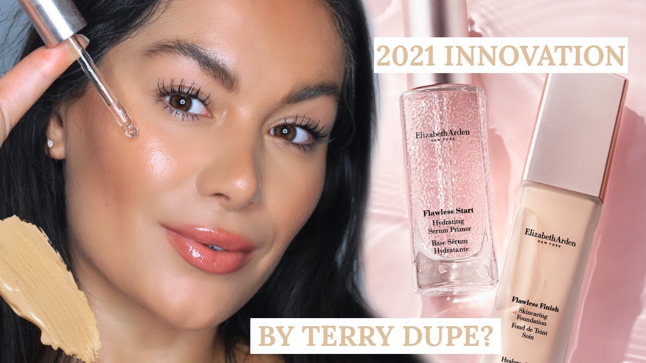 TESTING ELIZABETH ARDEN FLAWLESS SERUM PRIMER AND FLAWLESS FOUNDATION | Beauty's Big Sister