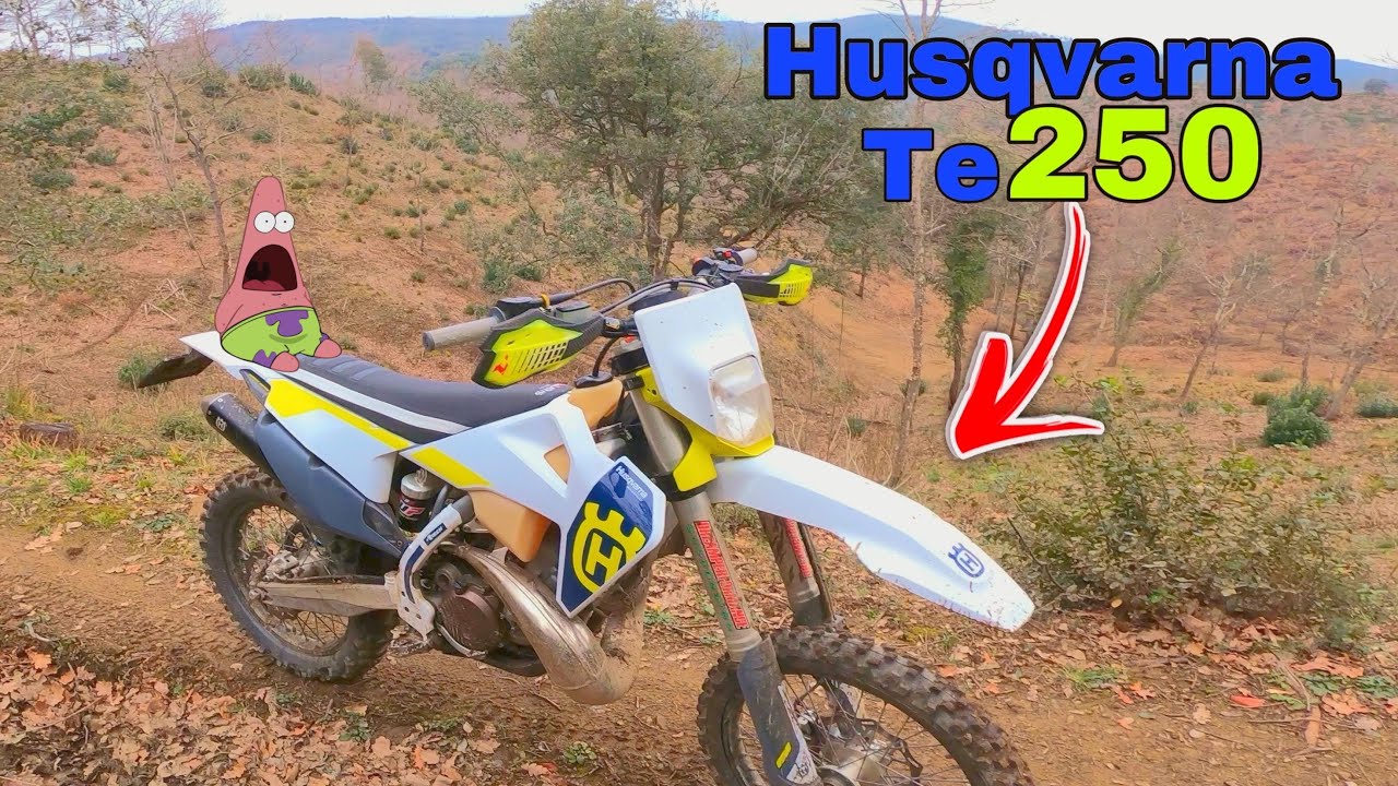 POV first ride husqvarna te250 PURE SOUND🔊