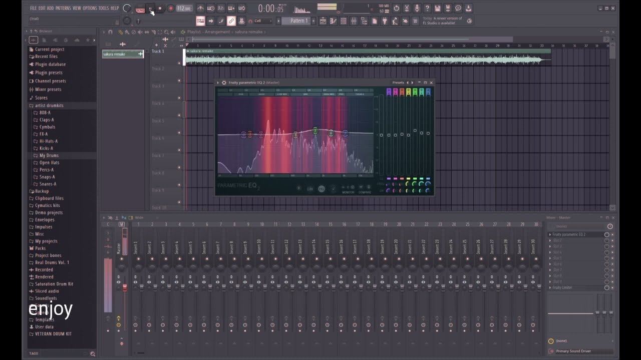 Sakura - Devon Hendryx Remake (FL Studio Stock Plugins)