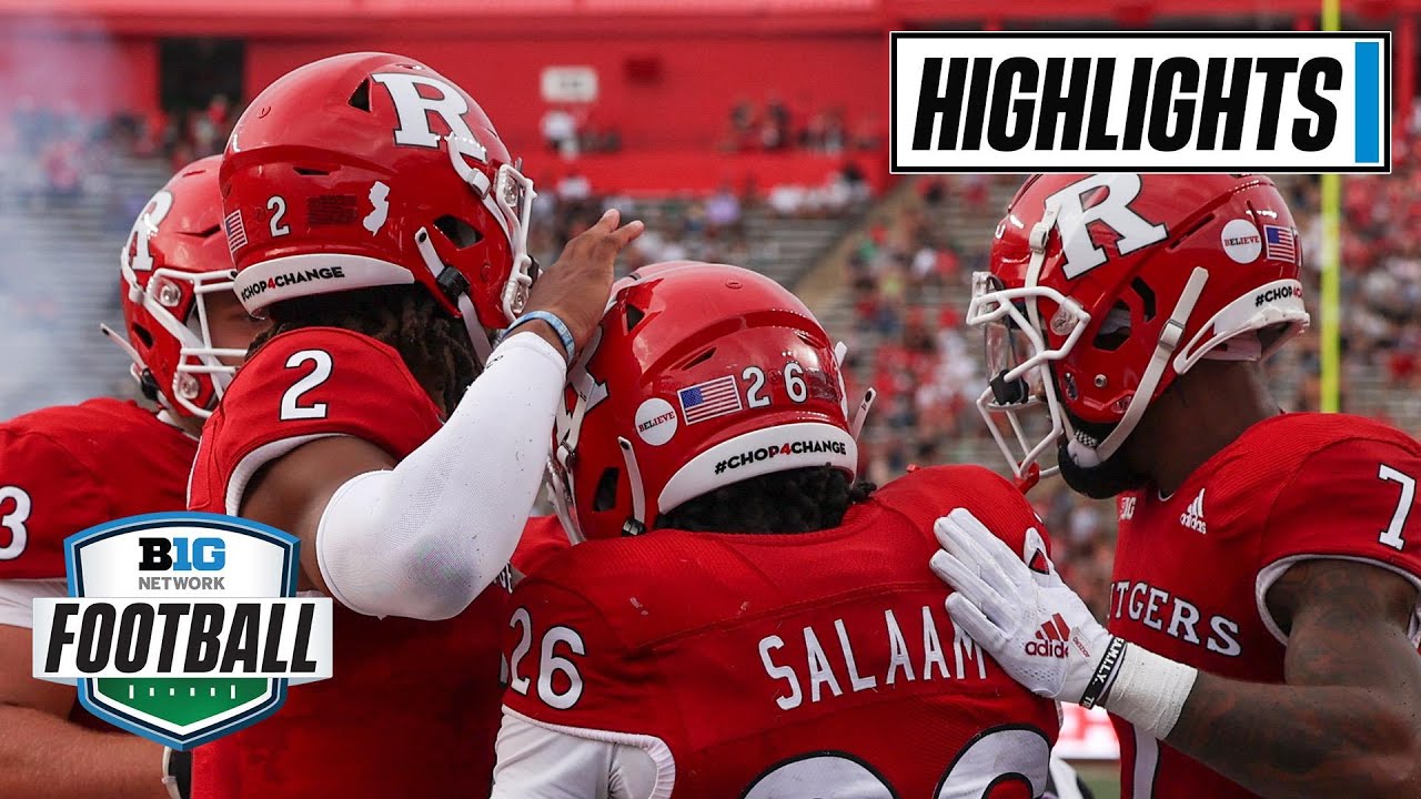 Wagner at Rutgers | Highlights | Big Ten Football | Sept. 10, 2022