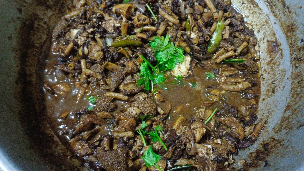 ஆட்டு குடல் கிரேவி செய்வது எப்படி ? Goat Intestine Varuval Recipe | Boti Fry | Mutton Boti Recipe