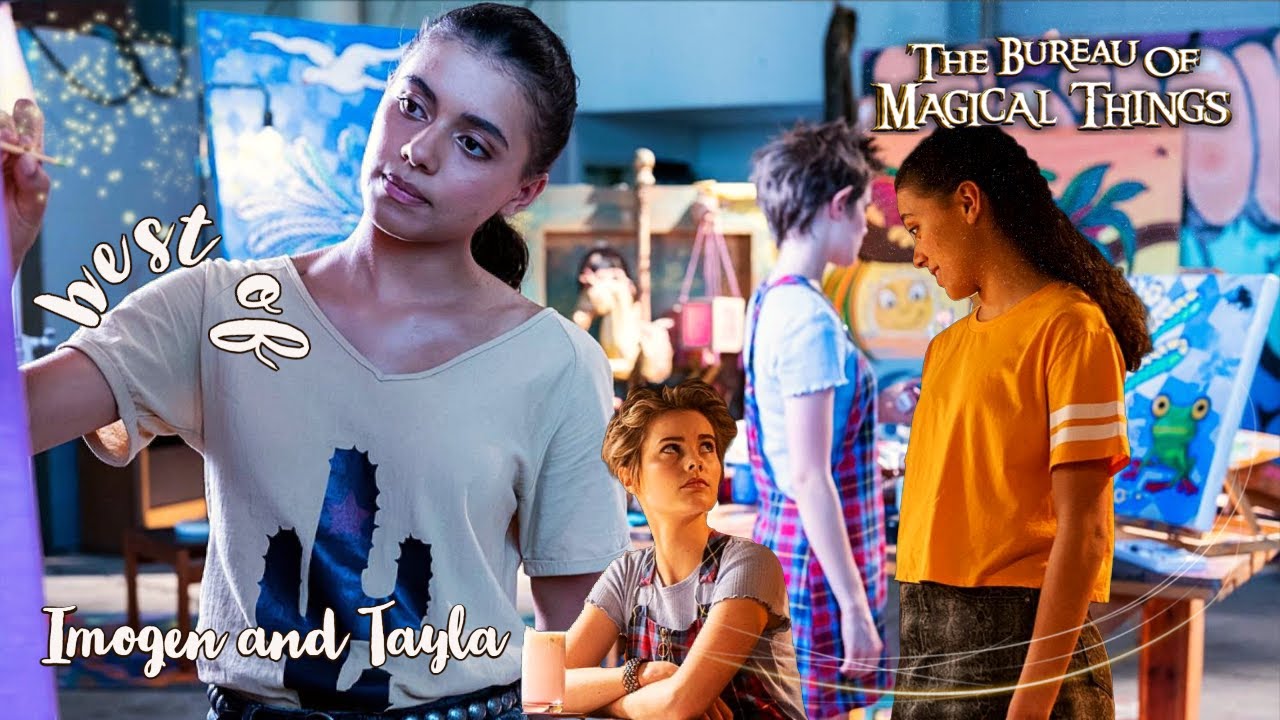 Top 5 Imogen and Tayla Moments 💕 Season 2 | The Bureau of Magical Things [CC]