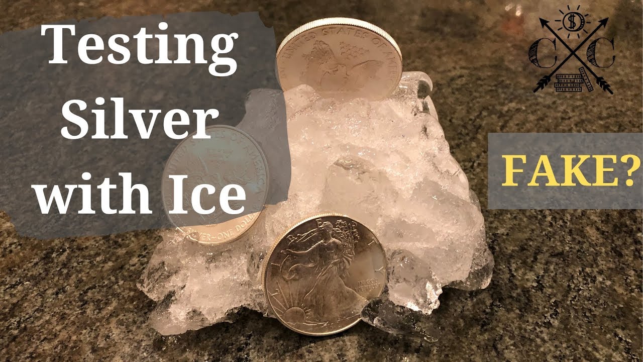 Testing Silver for fakes with Ice