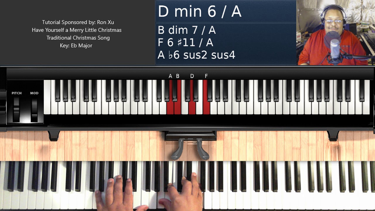 Have Yourself a Merry Little Christmas (Traditional/Jazz Arrangement) - Piano Tutorial