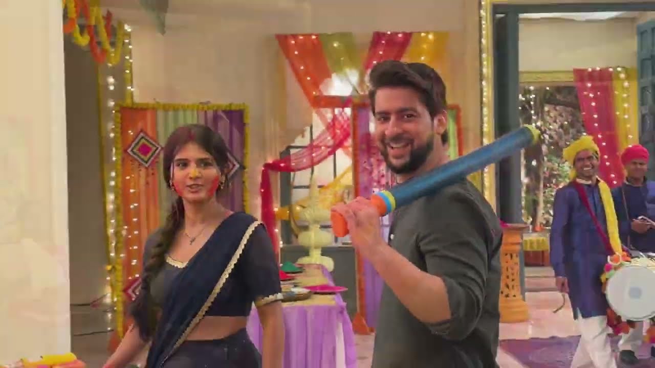 Gehna aur Ayushman ki Holi aur usme dher saari masti🕺😆|| rang daalte daalte gir gaya🤦🏻‍♂️🤷🏼‍♂️