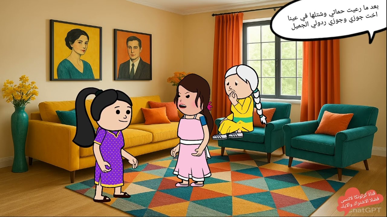 بعد ما رعيت حماتي وشتلها في عينا اخت جوزي وجوزي ردولي الجميل.😥😥#fypシ #comedyfilms #explorepage 