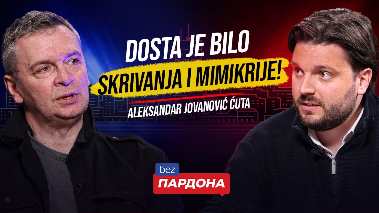 Aleksandar Jovanović Ćuta: Moramo pobediti sebe da bismo pobedili Vučića! | BEZ PARDONA