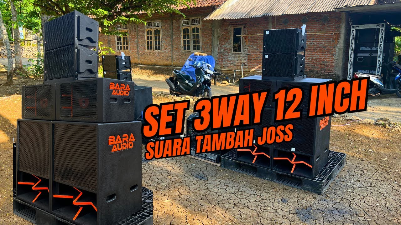 PAKET SOUND SET 12 INCH STANDAR DI UPGRADE JADI 3 WAY SYSTEM SUARANYA ENAK TENAN