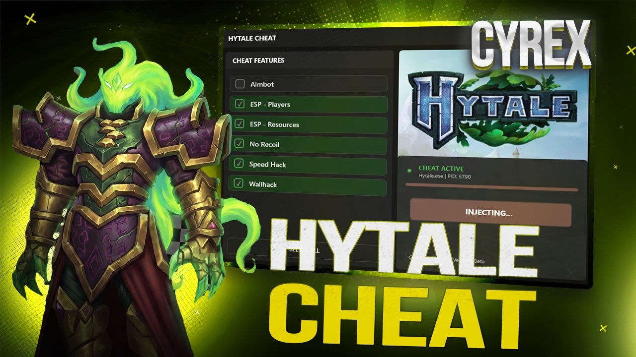 Hytale Cheat | Hytale Trainer | HYTALE Cheats - The FIRST & ONLY Exploit (ESP, Dupes & More)