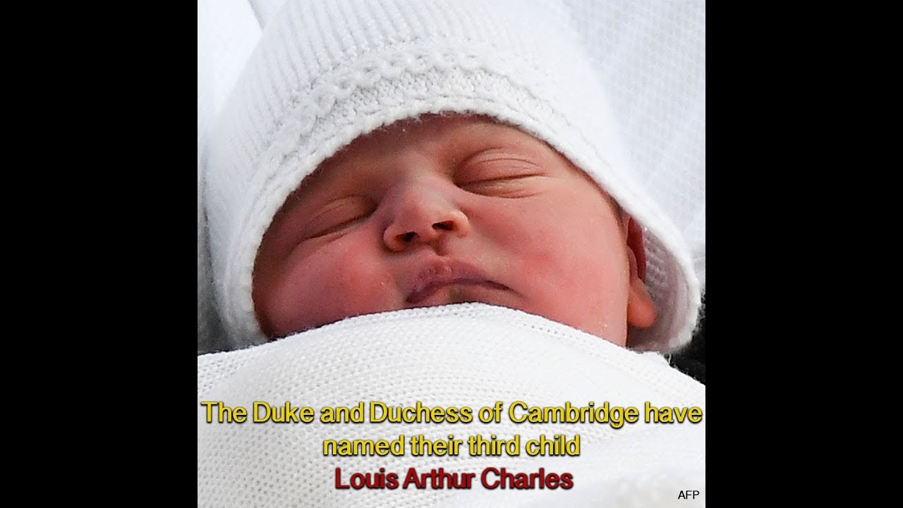 Prince William and Duchess of Cambridge welcome third child