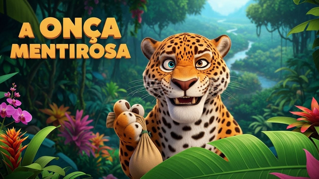 A ONÇA QUE MENTIA- História Infantil |#historia #historiainfantilparadormir#livros#disney