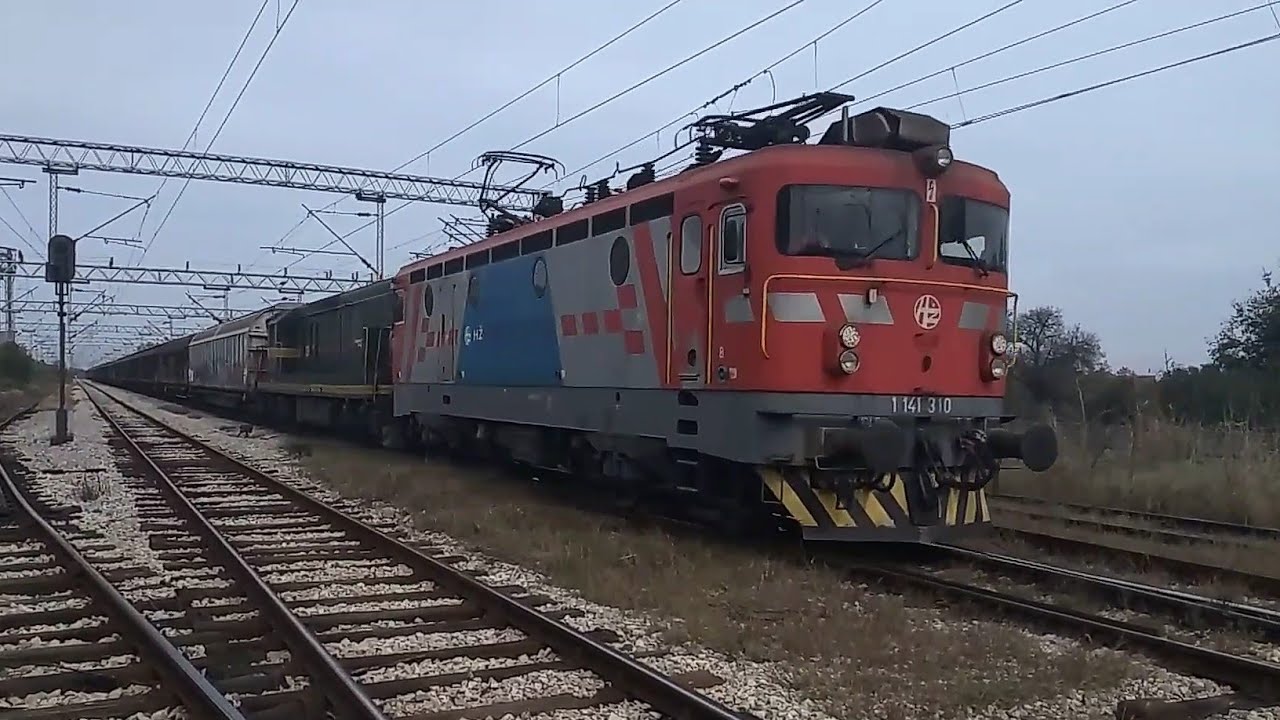 HR-HŽPP 1141-310 i ŽRS 661-318 (NCL) i habbins vagoni, Markovac