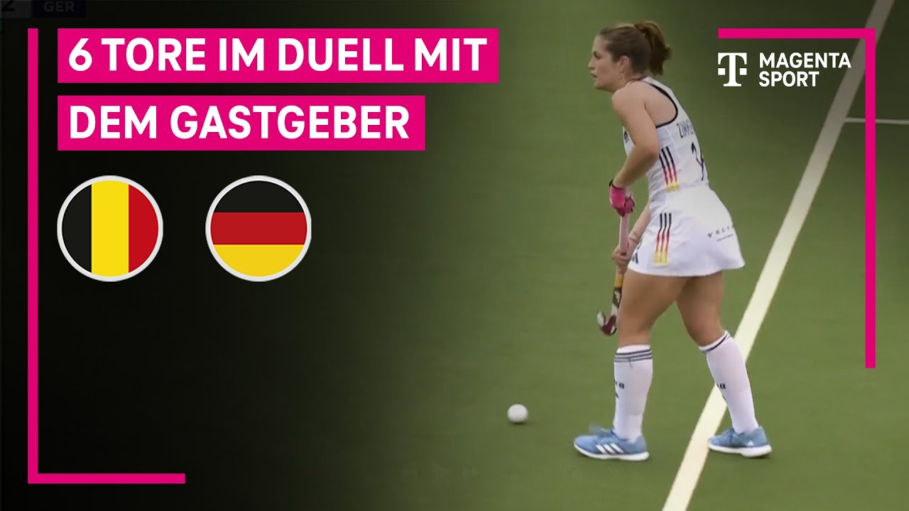 Belgien - Deutschland | FIH Pro League Frauen | MAGENTA SPORT
