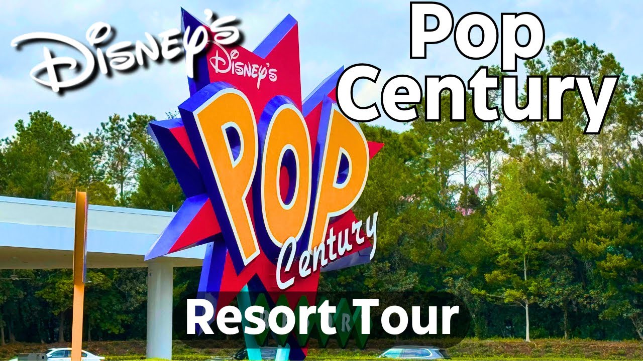 Тур по курорту Disney Pop Century (2025) | Полное прохождение и обзор