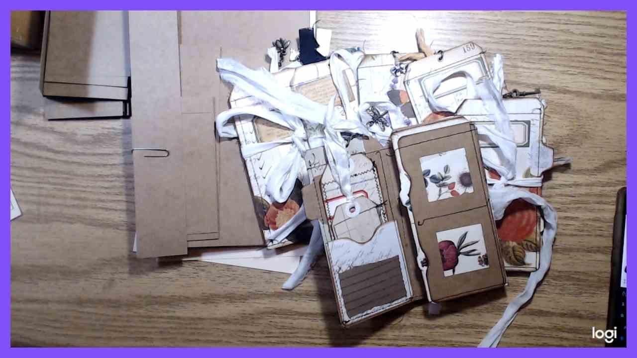 Repurposing file folders into super cool 