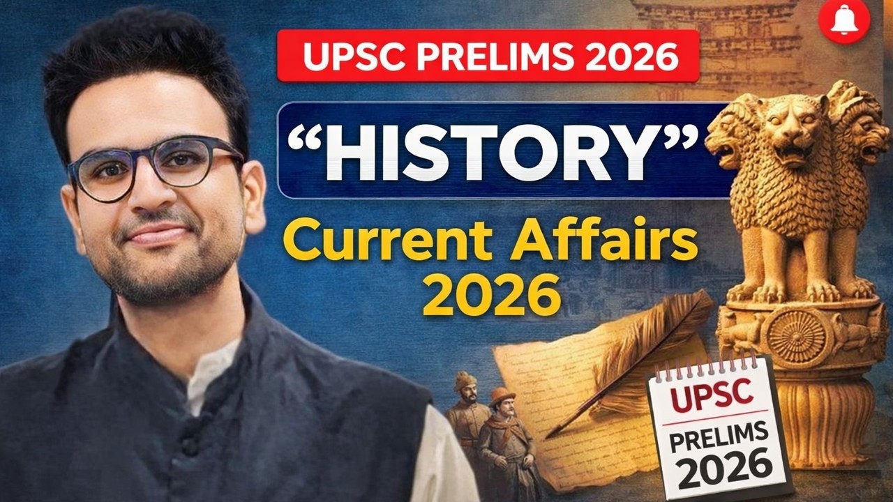 Эпизод 6. История: Актуальные события #upscprelims2026 #history #historypyqs