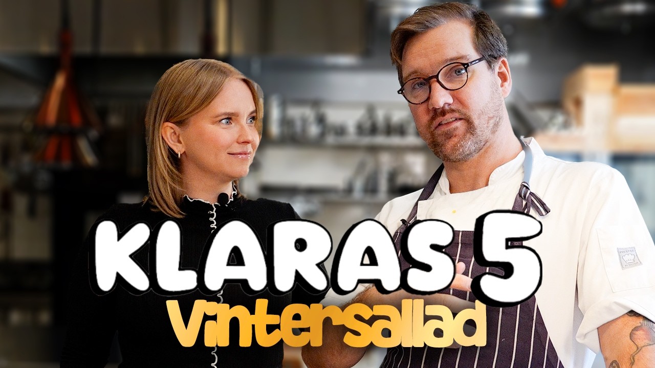 Krispig Vintersallad med Olle T Cellton | Klaras 5