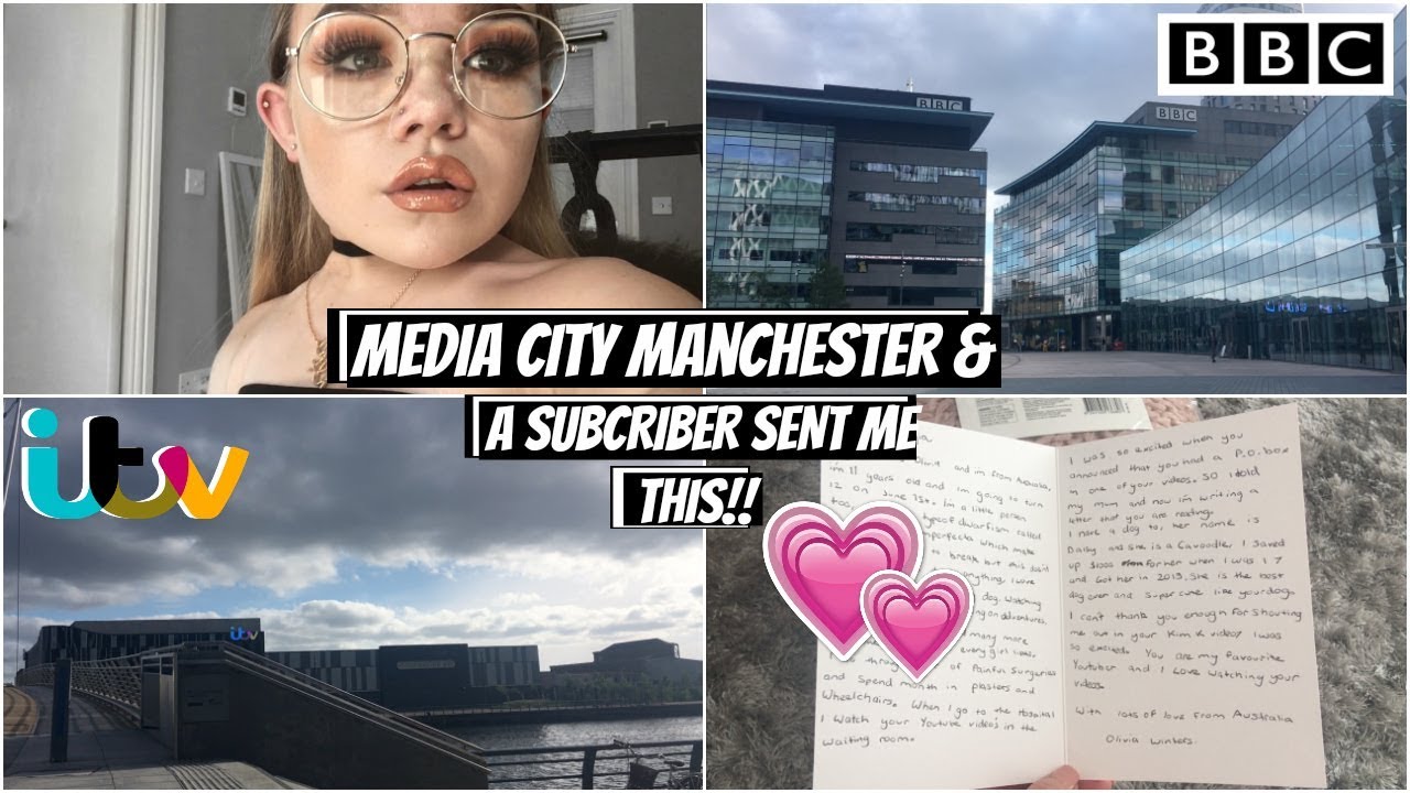 GOING TO MEDIA CITY & A SUBSCRIBER SENT ME THIS??? | MakeupJunkieG