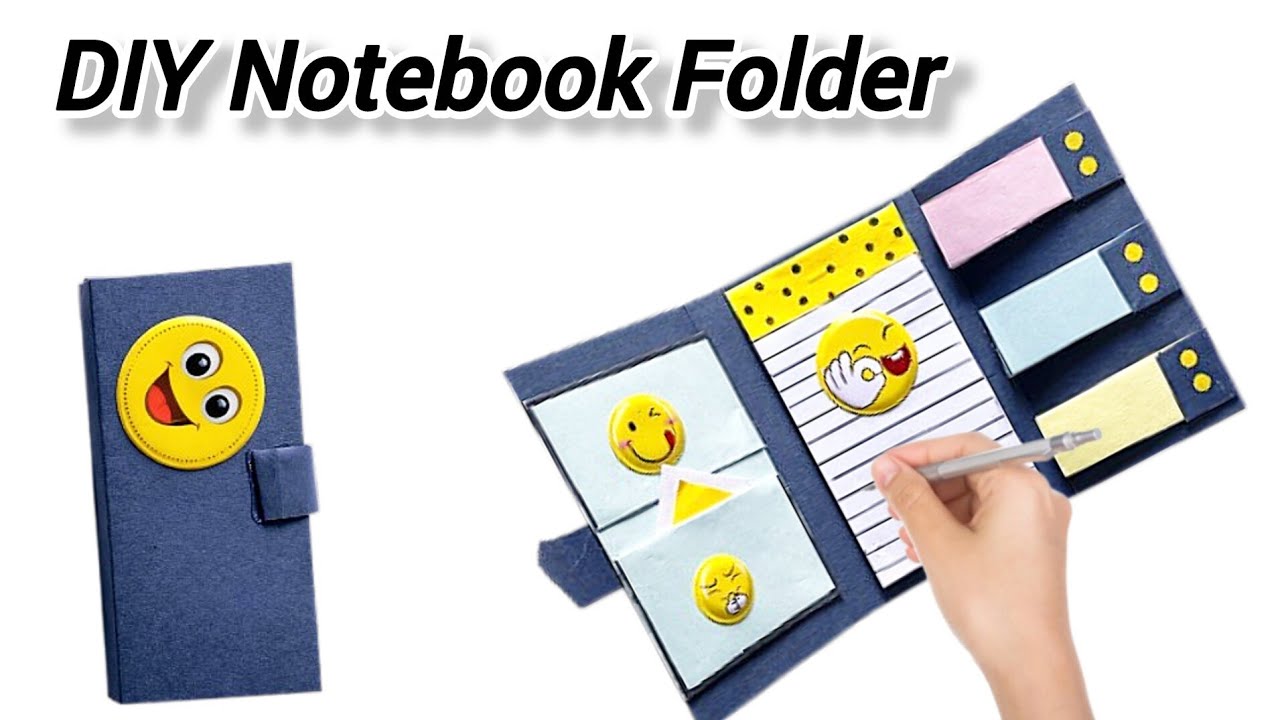 DIY Notebook Folder Organiser | Easy DIY for School|How to Make Notebook Folder Organiser at Home 