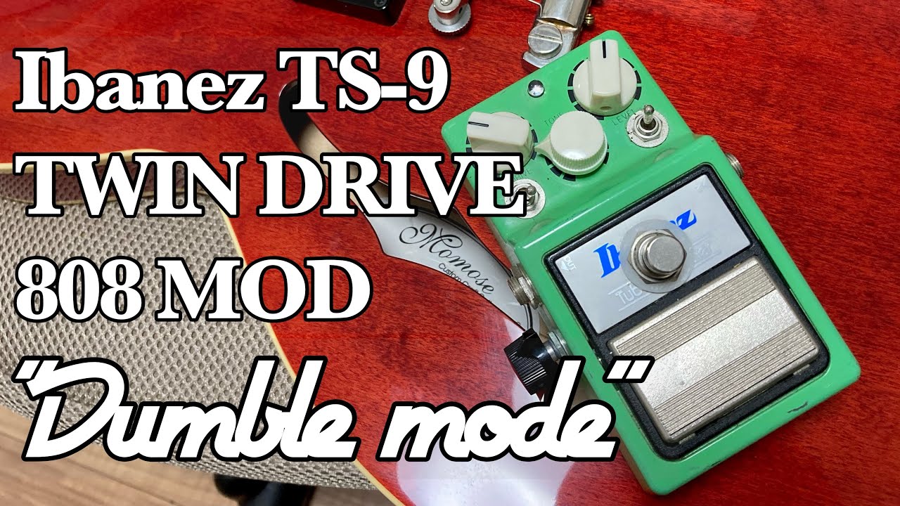 Ibanez TS9 Twin Drive MOD 