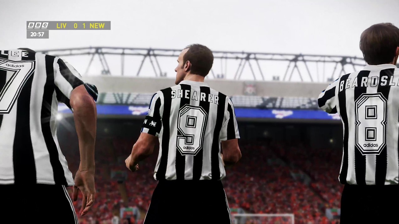 Liverpool vs Newcastle United - Premier League 1996/97 - PES 2021 CSG Patch