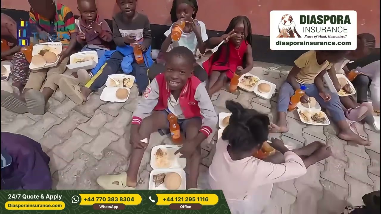 Diaspora Insurance Sponsors Christmas Lunch for Over 300 Vulnerable Children | Kwela Trust