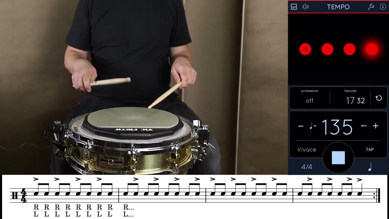 Guided Hand Workout for Drummers - Online school promo