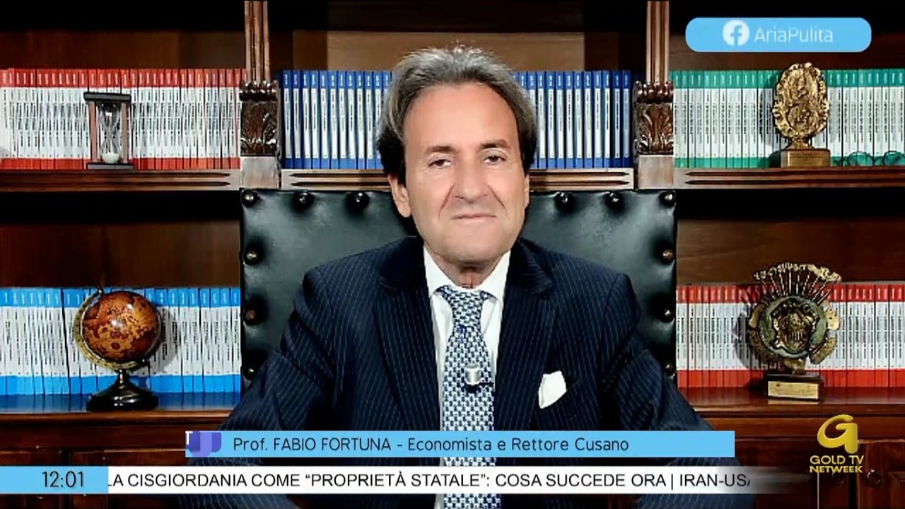 Fabio Fortuna ad Aria Pulita di Telecity Gold Tv Netweek del 16 02 2026 ore 11 45