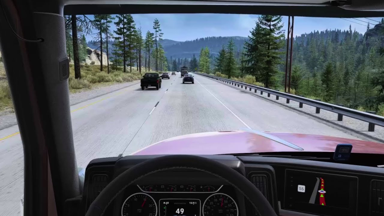 Scenic Mountain Drive in California | Peaceful | No Commentary | ATS