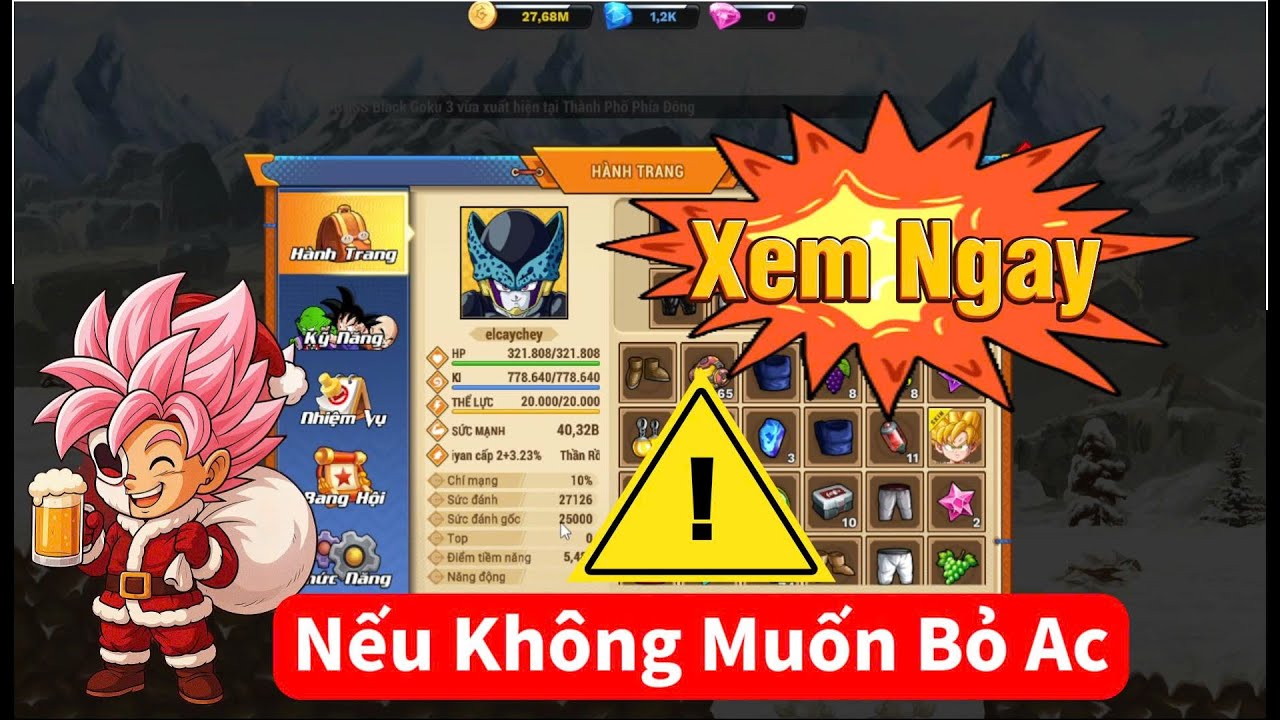 Ngọc Rồng Awaken - Lưu &Yacute; Cực Kỳ Quan Trọng