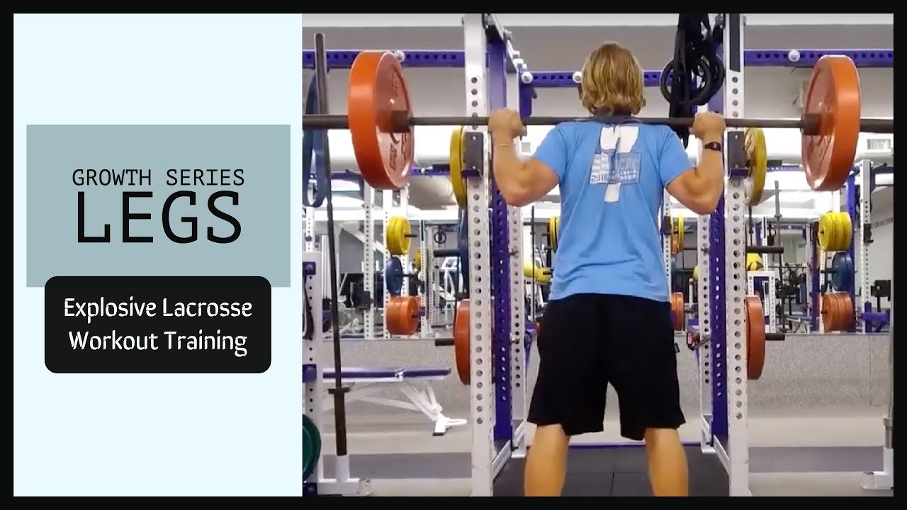 Explosive Lacrosse Workout Training - Growth Series Legs
