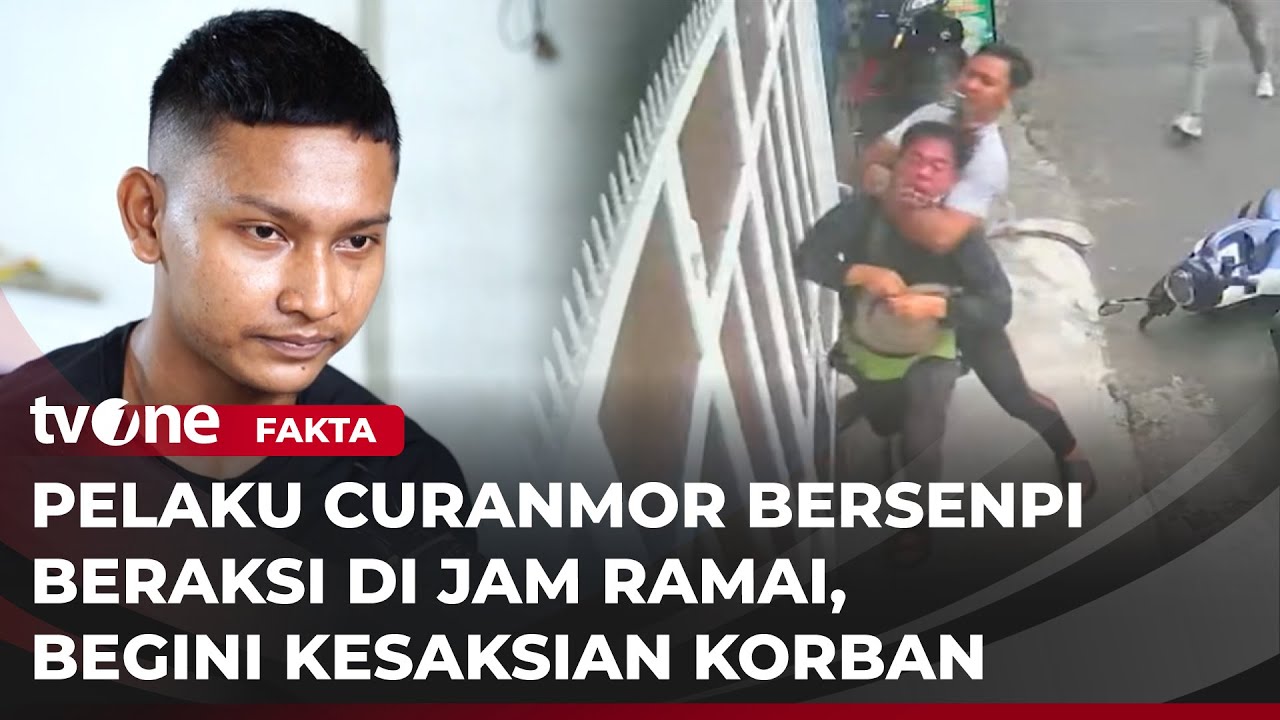 Mengerikan!! Korban Vs Curanmor, Pelaku Todong Senjata Api ke Warga! | Fakta tvOne