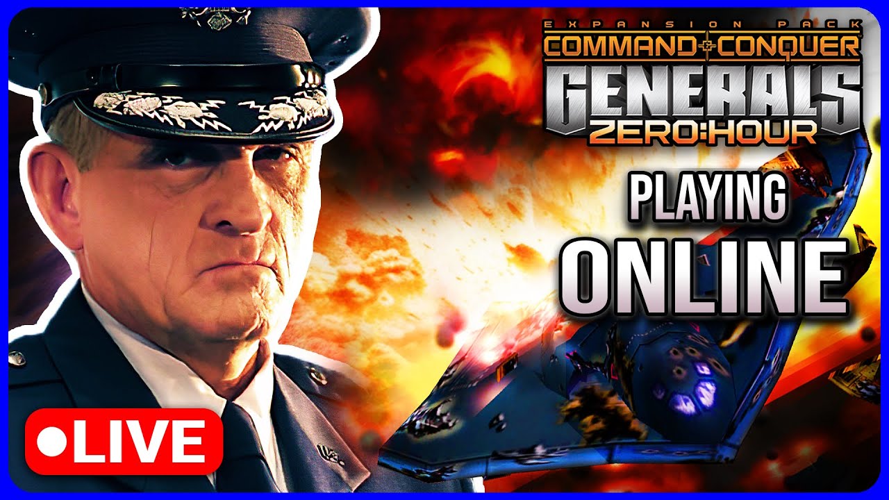 [LIVE] My Emperor Tanks Dominate the Battlefield in Online Multiplayer | C&C Generals Zero Hour