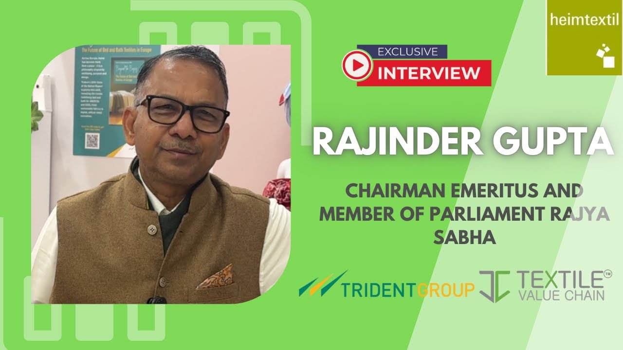 Exclusive Interview with Mr.Rajinder Gupta | Chairman, Trident Group | 
