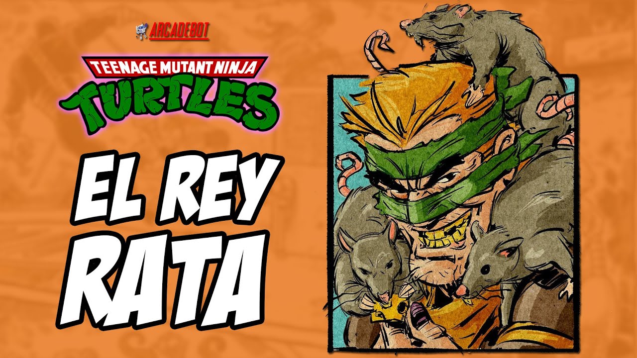 🐀 ¿Quién es el REY RATA? Tortugas Ninja - TMNT - Rat King