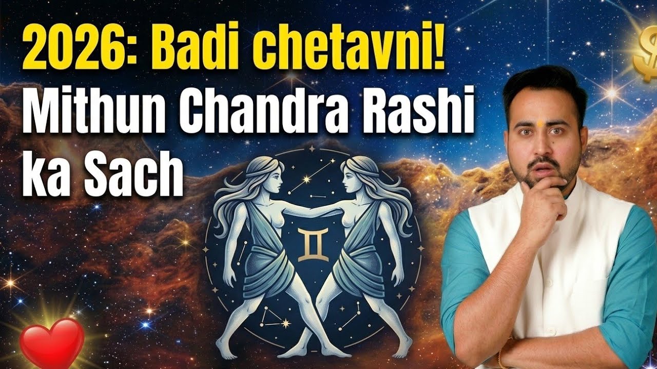 Chandra Rashi Mithun: 2026 Me Kaisa Rahega Aapka Bhagya? | Gemini Moon Sign Horoscope 2026